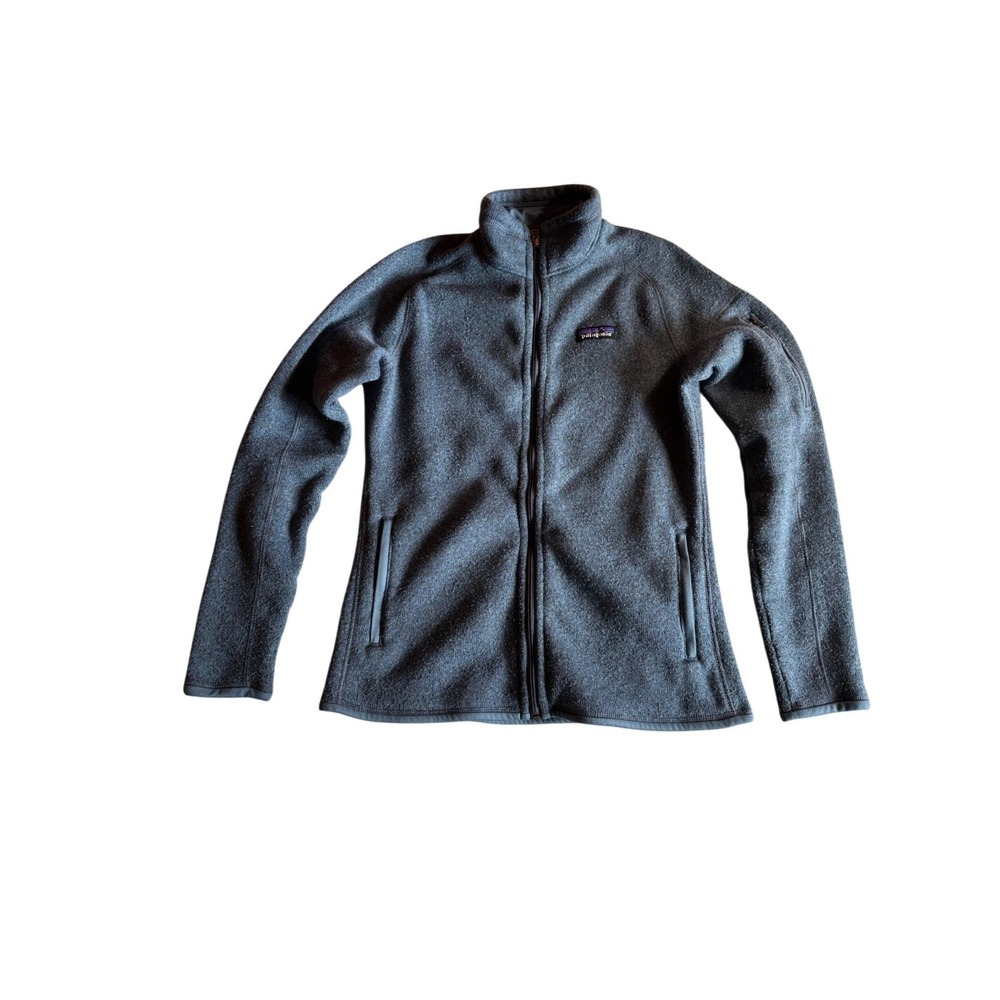Patagonia Better Sweater Full Zip Fleece Jacket Blue Womens Small